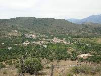 longshot of the village